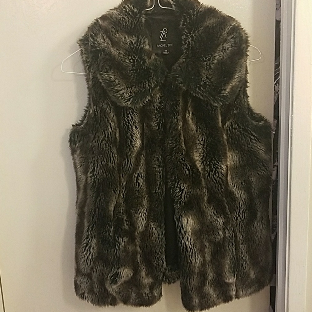 Rachel Zoe Faux Fur Vest